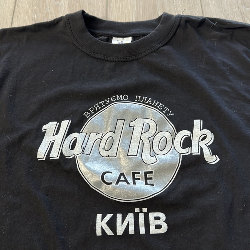 Kyiv Ukraine Hard Rock Cafe Short Sleeve Shirt